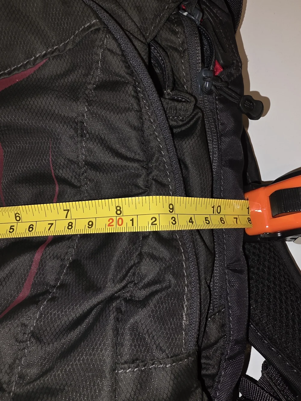 CamelBak Mule Backpack in Black with Maroon Accents
